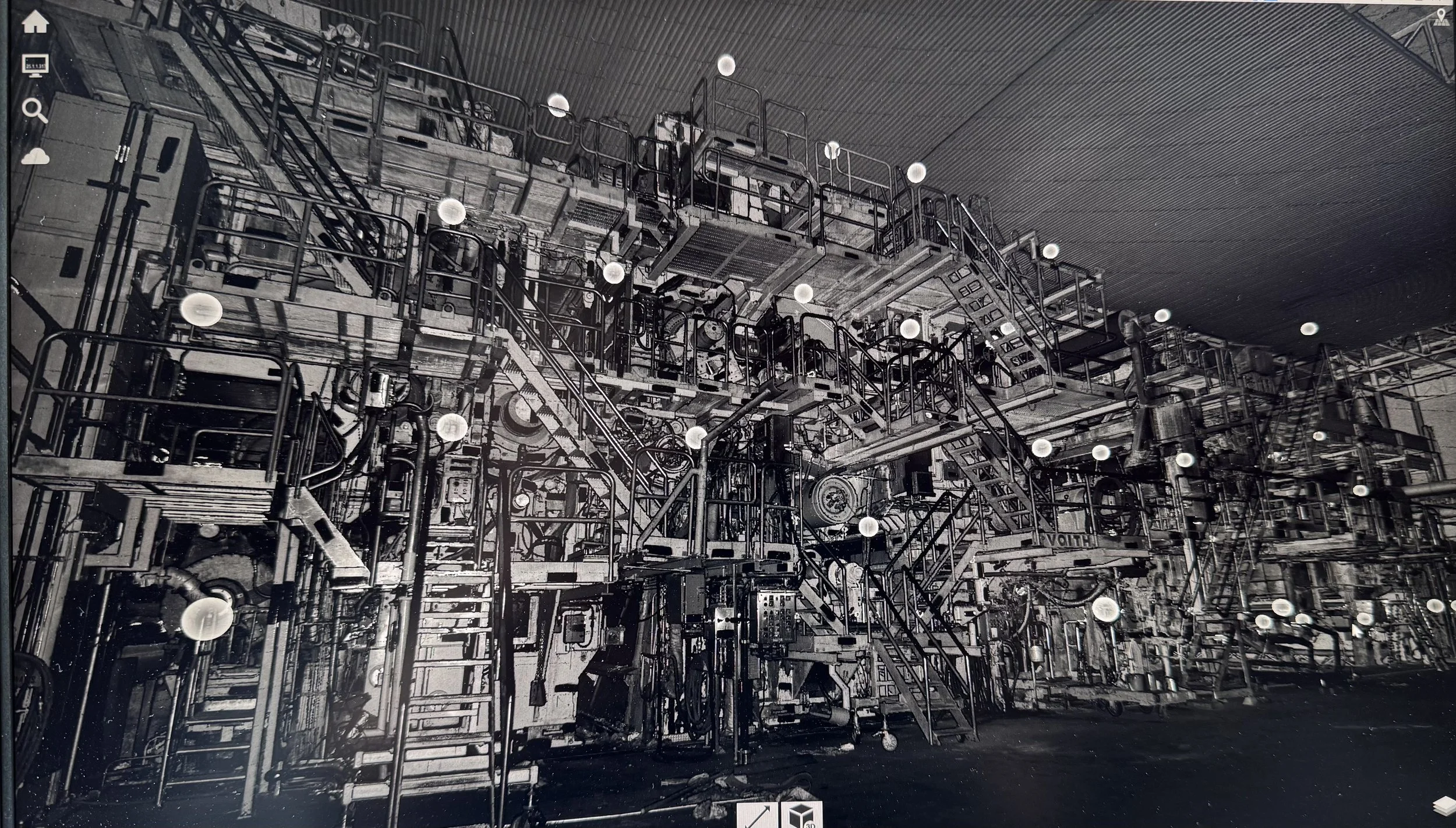 3D scanning on the machine floor